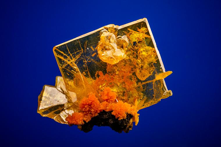 WULFENITE with MIMETITE